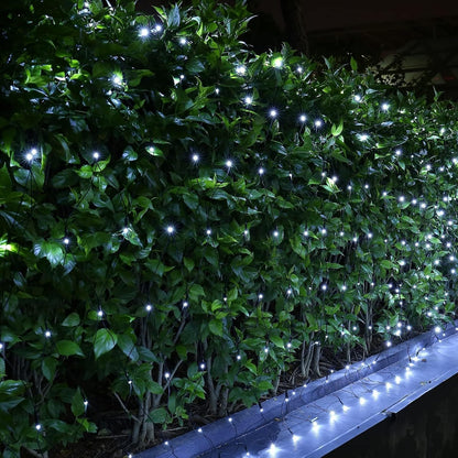 Joomer Paquete de 2 luces de red de Navidad de 12 pies x 5 pies | C...