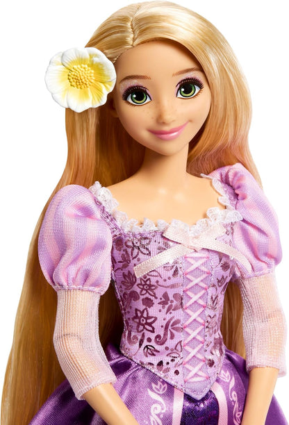 Mattel Disney Princess Rapunzel Sparkling Collector Fashion Muñeca...