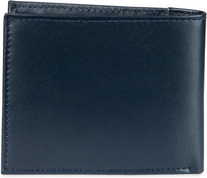 Tommy Hilfiger Cartera Passcase para hombre con ventana de identifi...