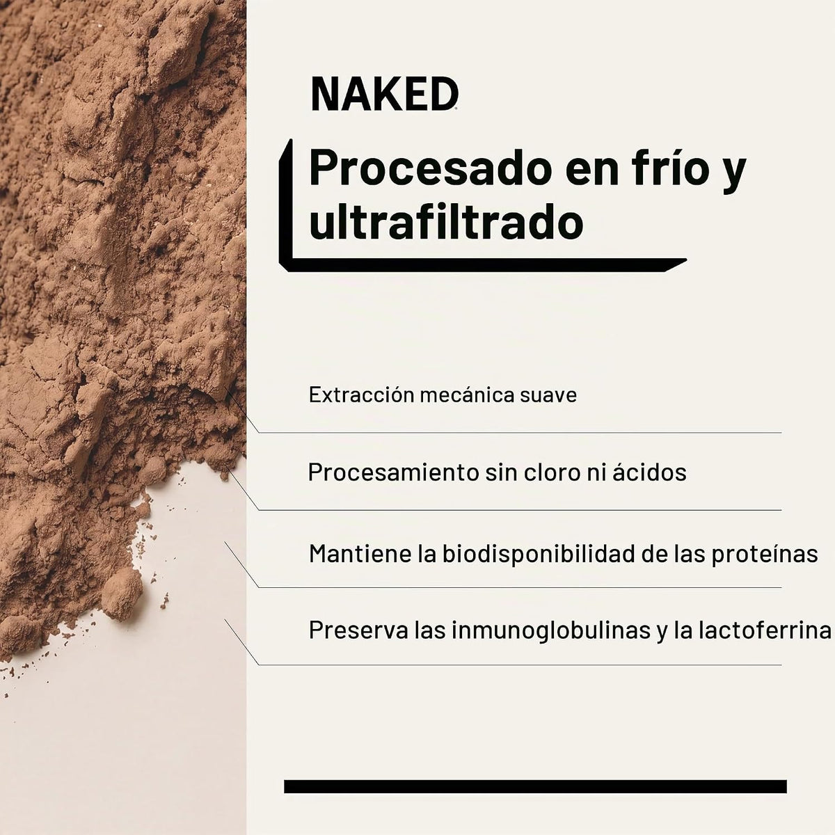 Proteína animal en polvo desnaturalizada, de animales alimentados c...