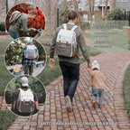 Parker Baby Co. - Mochila para pañales con cambiador, color crema |...