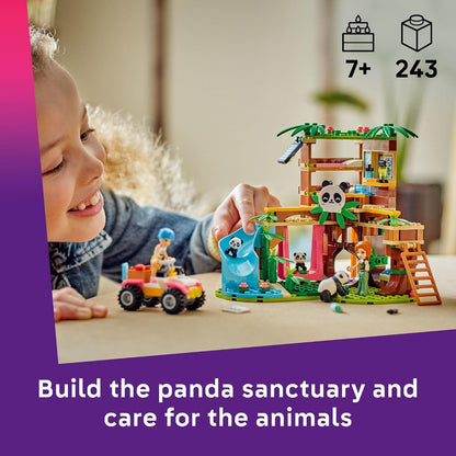 LEGO Friends Panda Sanctuary - Juguete de construcción para el cuid...