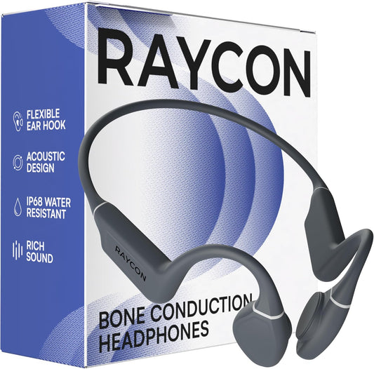 Raycon - Auriculares de conducción ósea \u2013 Auriculares abiertos...