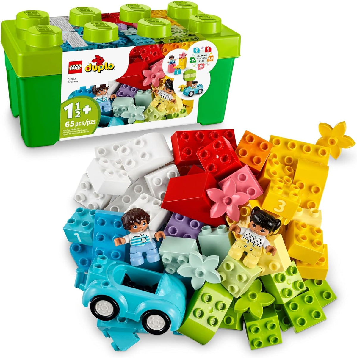 LEGO DUPLO Brick Box 10913 | Juguetes de construcción para niños pe...