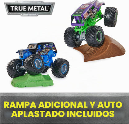 Monster Jam, Paquete de 8 camiones monstruo de Grave Digger del 40º...