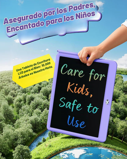 Bravokids Tableta de escritura LCD de 12 pulgadas para niños de 3 a...
