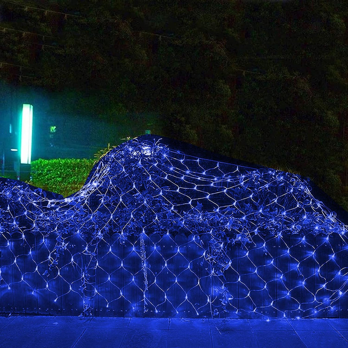 Dazzle Bright - Luces de red de Navidad, 360 LED de 12 pies x 5 pie...
