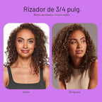 Conair - Plancha rizadora con clip de garra, barril de 3\/4 pulgada...