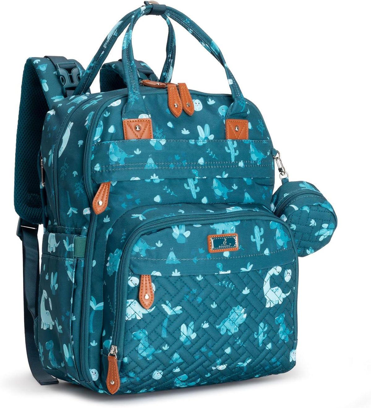BabbleRoo Mochila para pañales - Bolsa de viaje esencial para bebé,...
