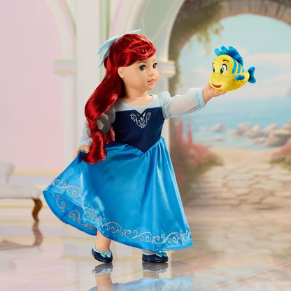 American Girl, Disney, princesa Ariel, vestido de día, figura de pl...