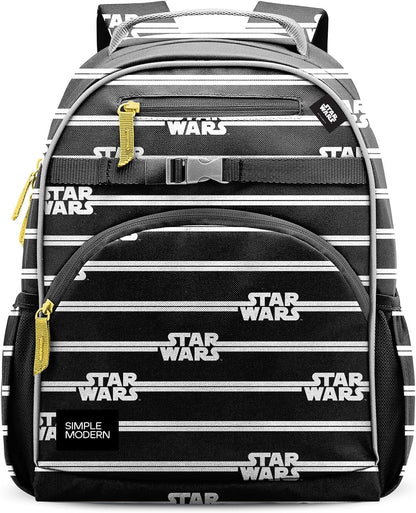 Simple Modern Mochila para niños y niñas escolares, Star Wars: Raya...