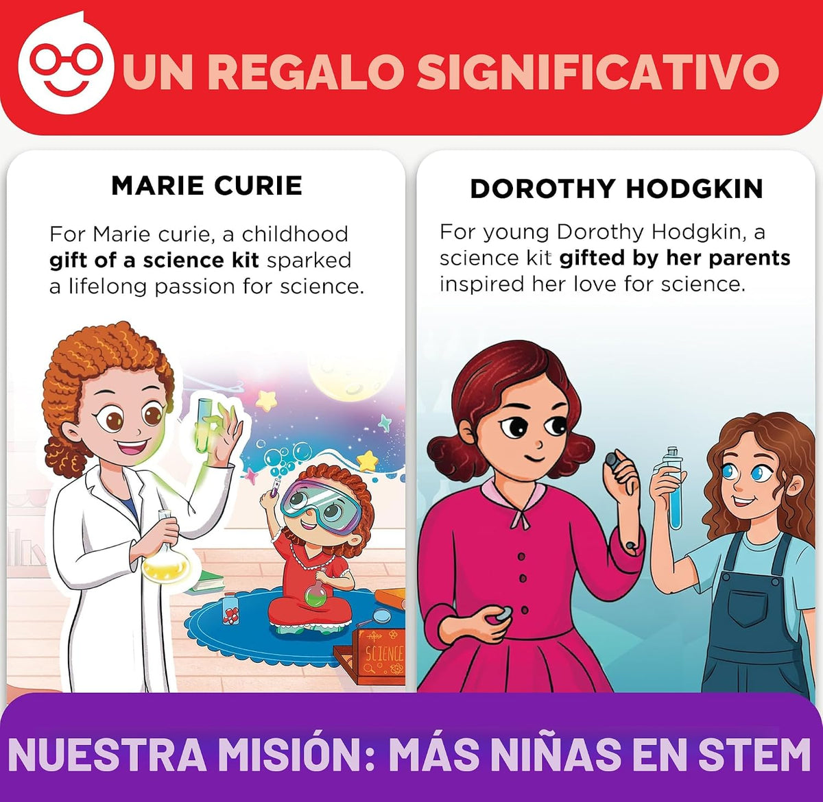 Doctor Jupiter Kit de primeros experimentos científicos para niñas...