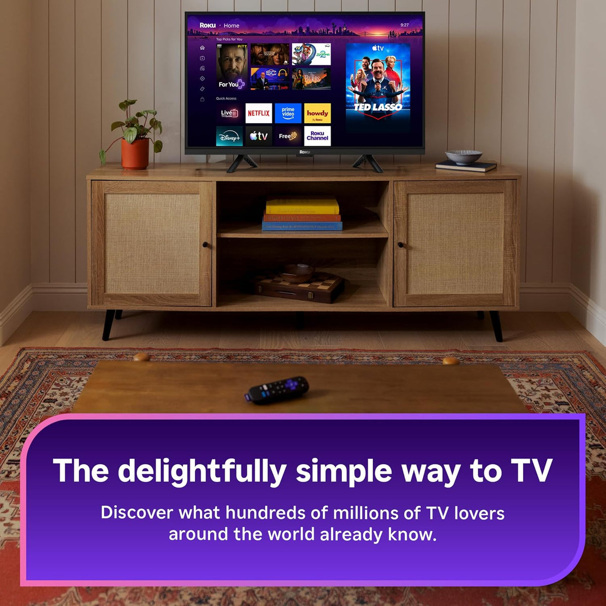 Roku Streaming Stick Plus con control remoto por voz - 4K y HDR10+...