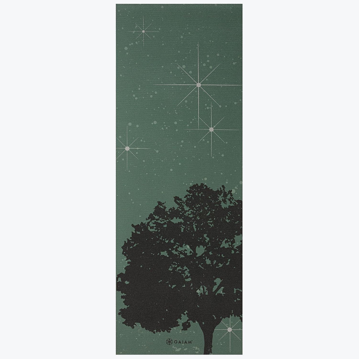 Gaiam - Tapete de yoga con estampado, antideslizante para ejercicio...