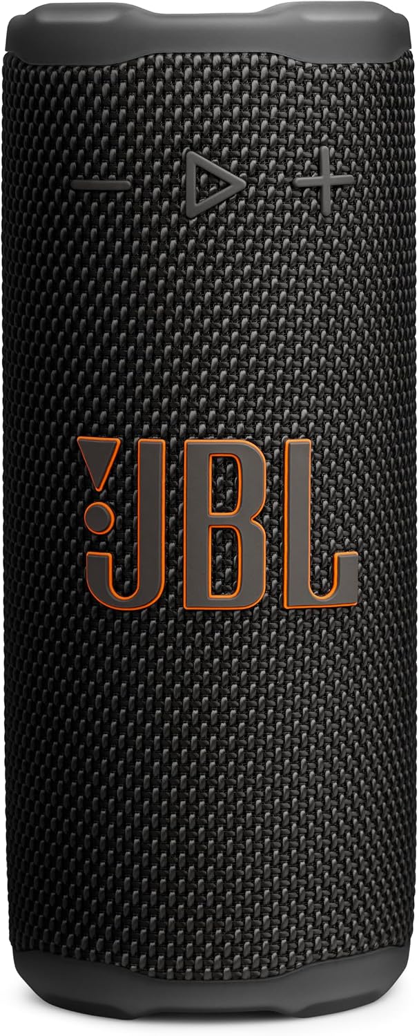 Altavoz Bluetooth portátil JBL Grip, resistente al agua, luz ambien...