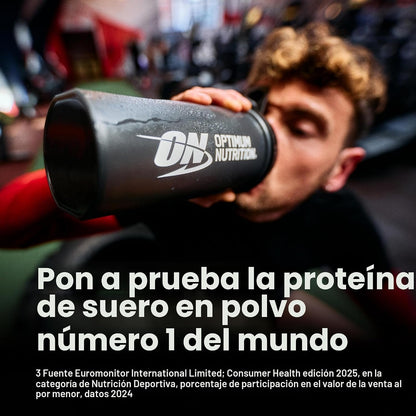 Optimum Nutrition Gold Standard 100% proteína de suero en polvo, ro...