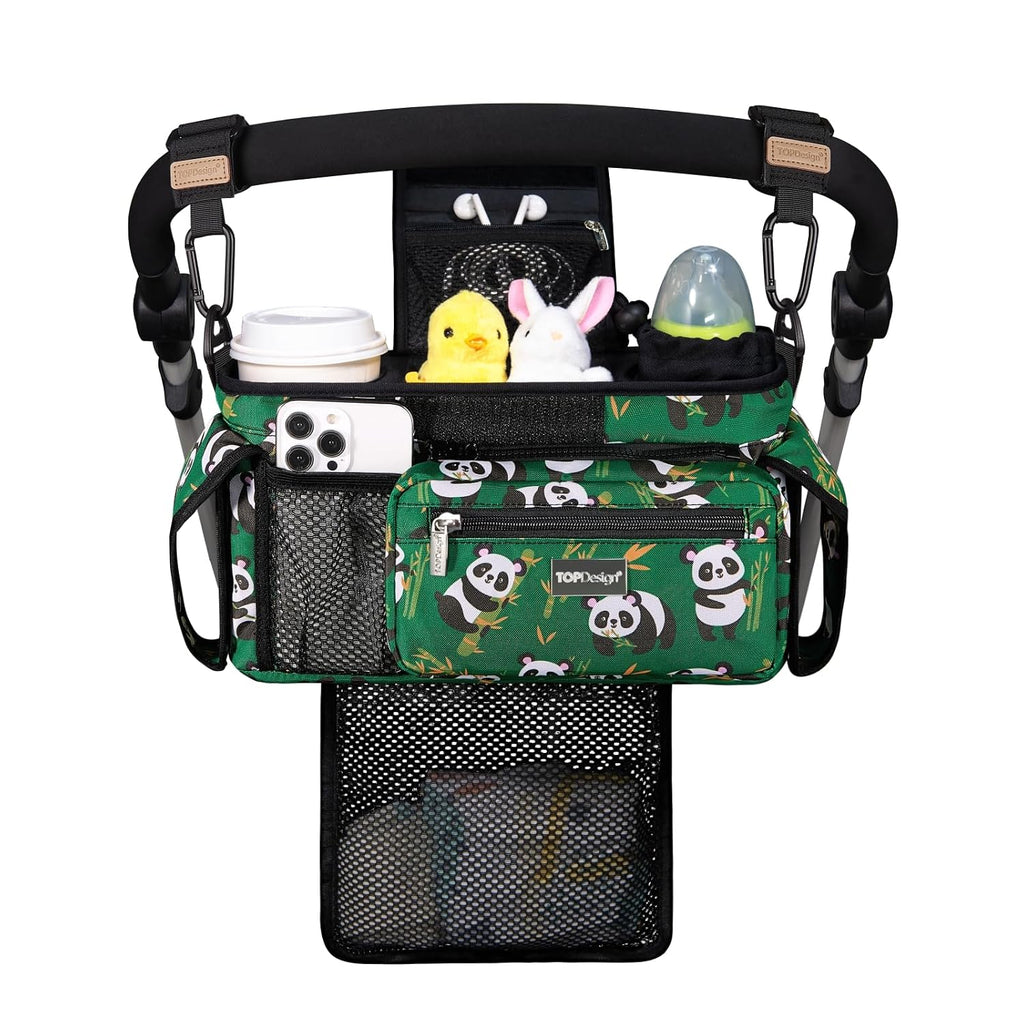 TOPDesign Organizador Universal para Cochecito de Bebé, Carrito con...