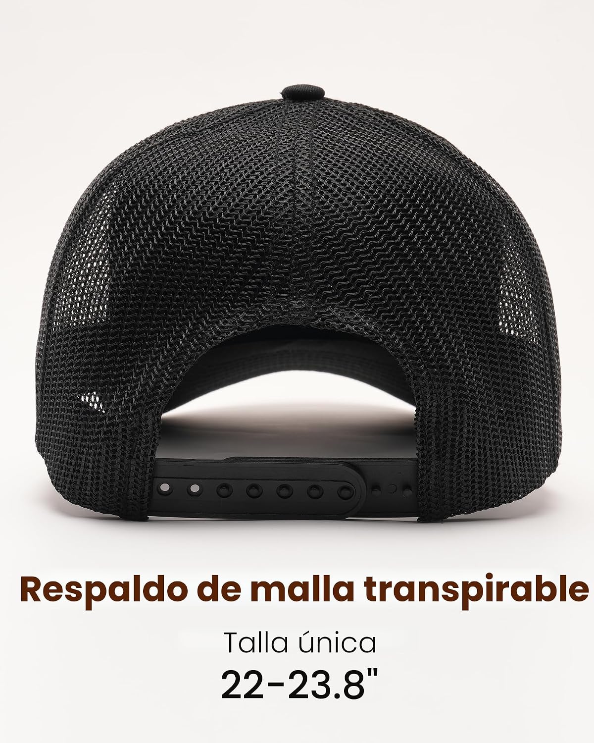 FURTALK Gorra de béisbol de malla estructurada para hombre, ajustab...