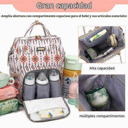 GAIVP Mochila para pañales, bolsas de pañales para bebés, niñas y n...