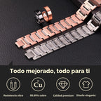 Pulsera de cobre para hombre Feraco, 3 veces más fuerte, pulseras m...