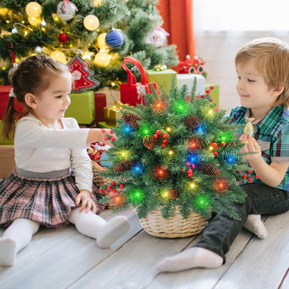 Relleno de urna para árbol de Navidad, funciona con pilas, con temp...