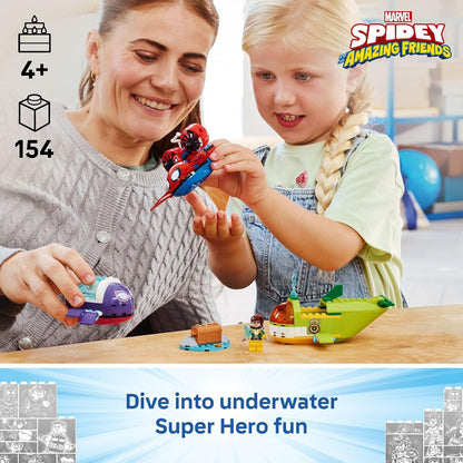 LEGO Marvel Spidey: Vehículos submarinos 11207 | Juguetes de constr...