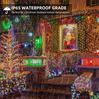 Tcamp 1000 luces LED de Navidad que cambian de color, control remot...