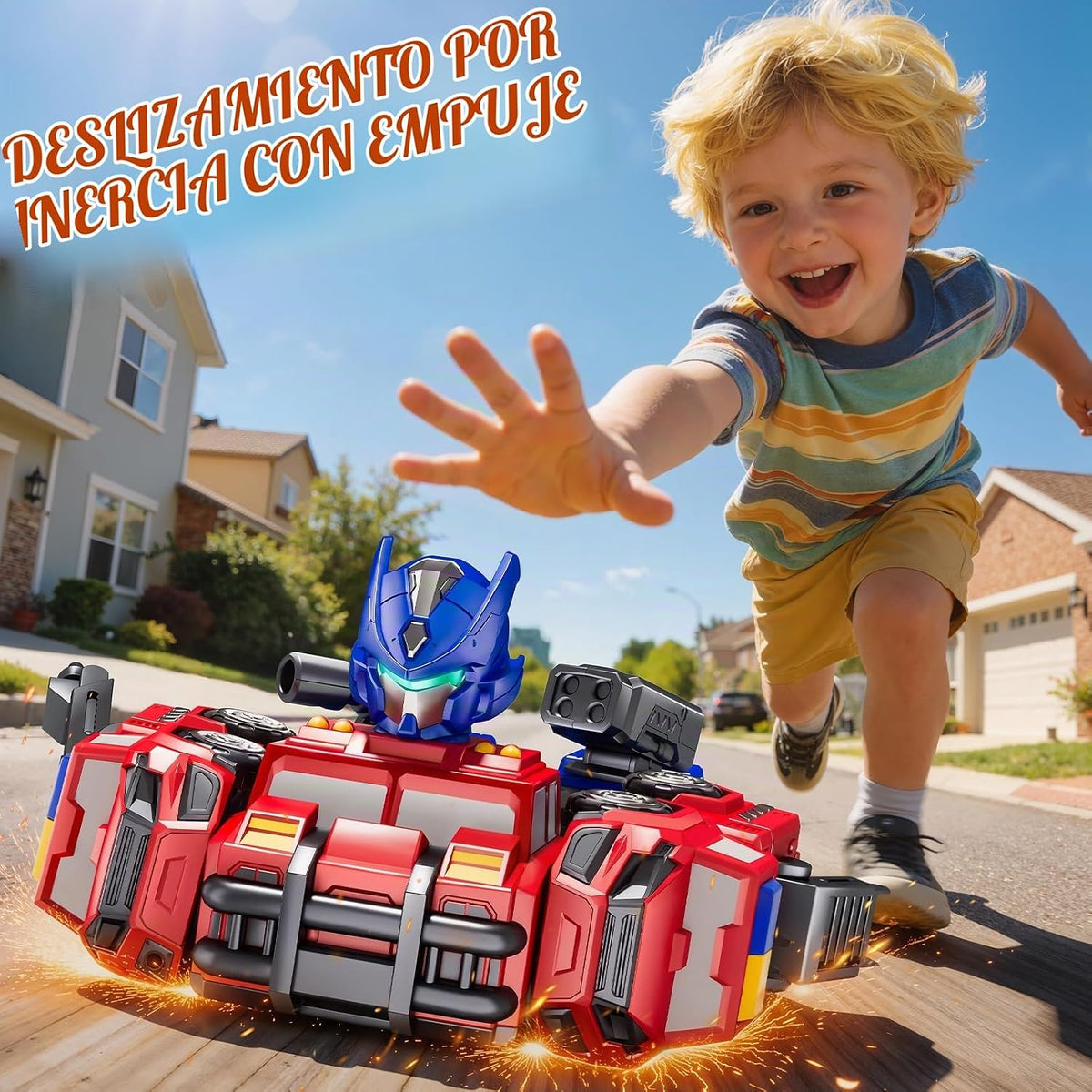 Juguetes robot transformadores 5 en 1 para niños de 4 a 6 años, jug...