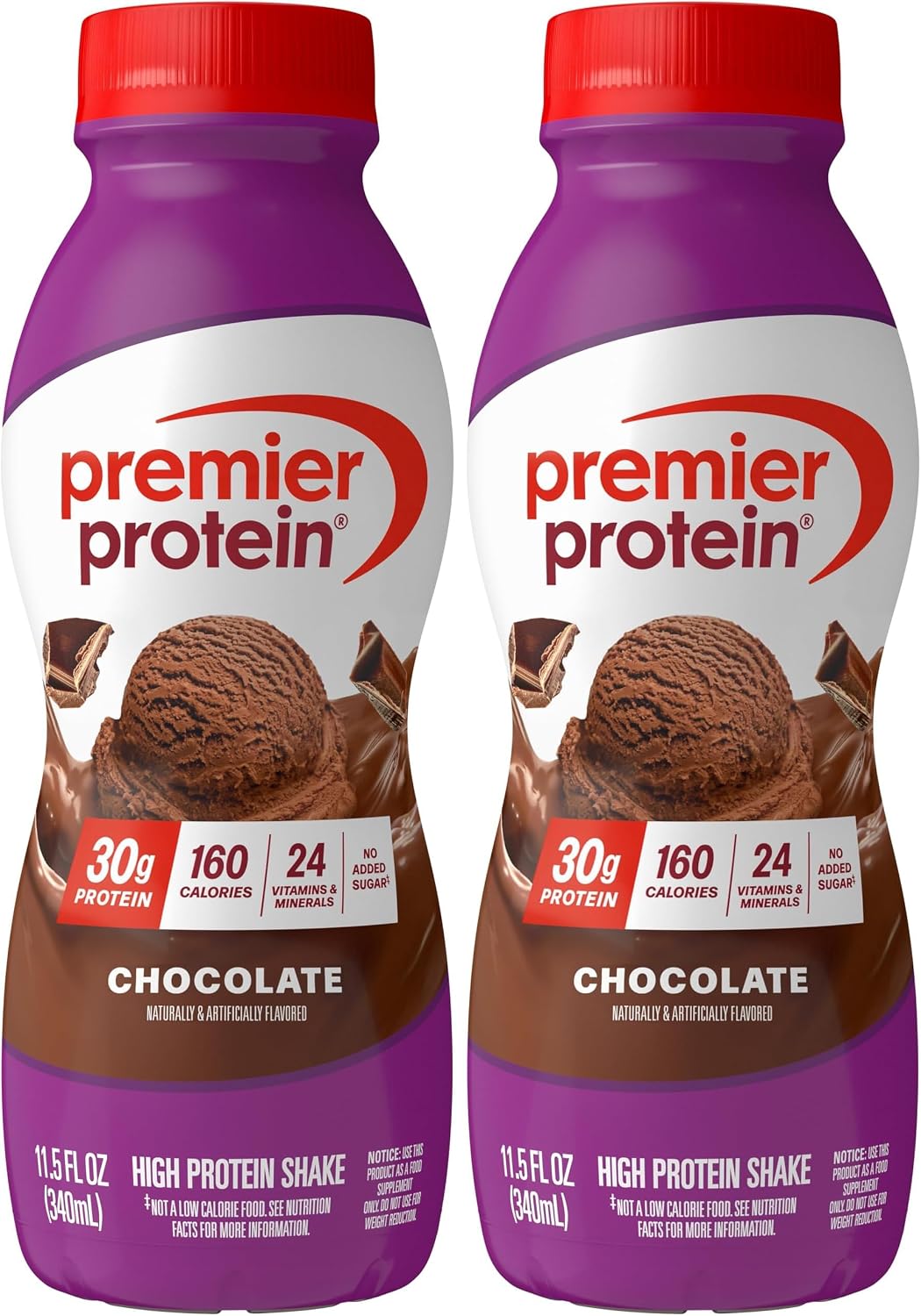 Premier Protein Batido de proteína de 1.06 oz, chocolate, 11.5 onza...