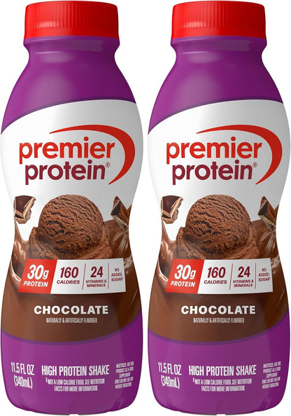 Premier Protein Batido de proteína de 1.06 oz, chocolate, 11.5 onza...
