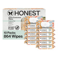 The Honest Company Toallitas multiusos para bebés, Sunburst, 864 un...