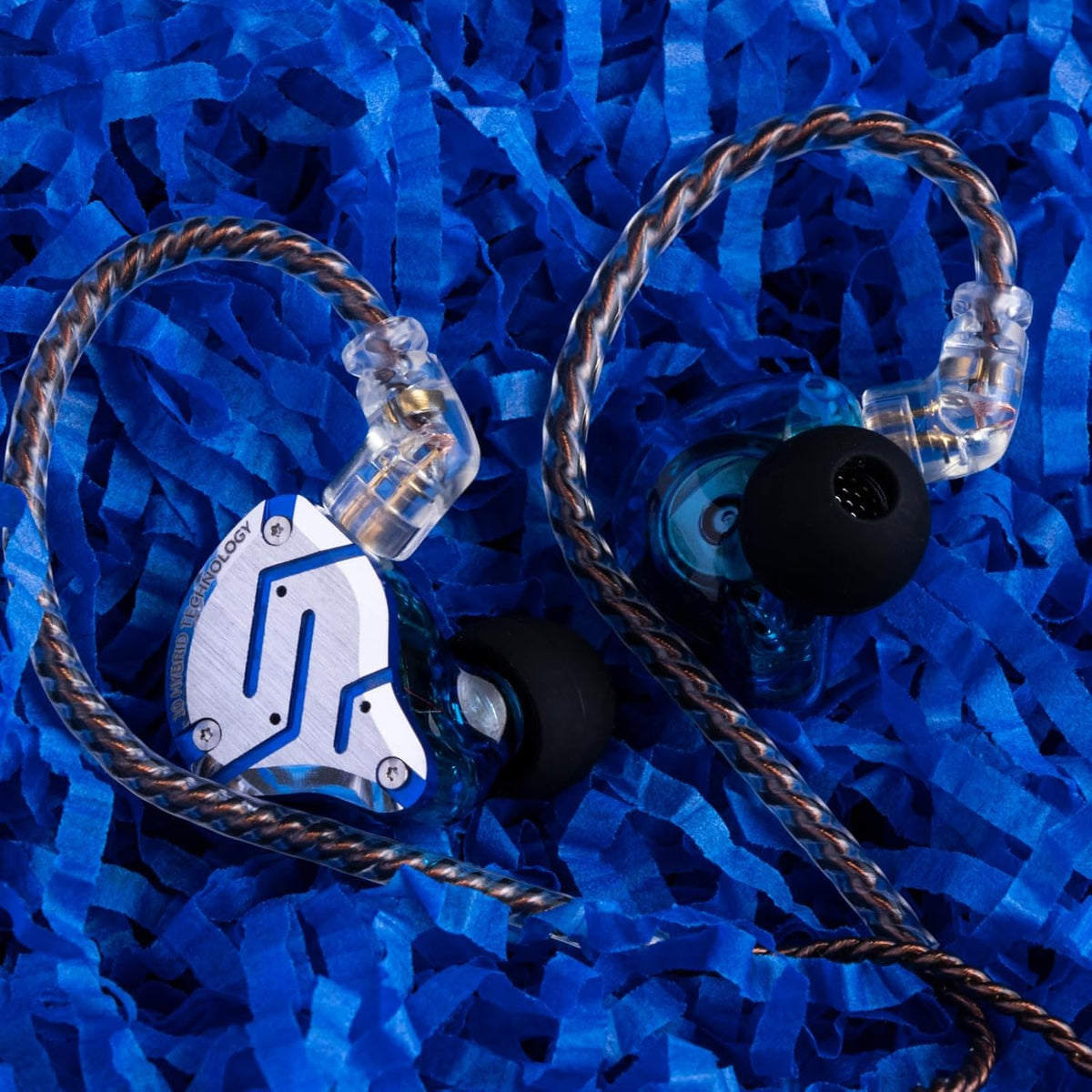 Linsoul KZ ZS10 Pro, auriculares intrauditivos HiFi con 5 controlad...