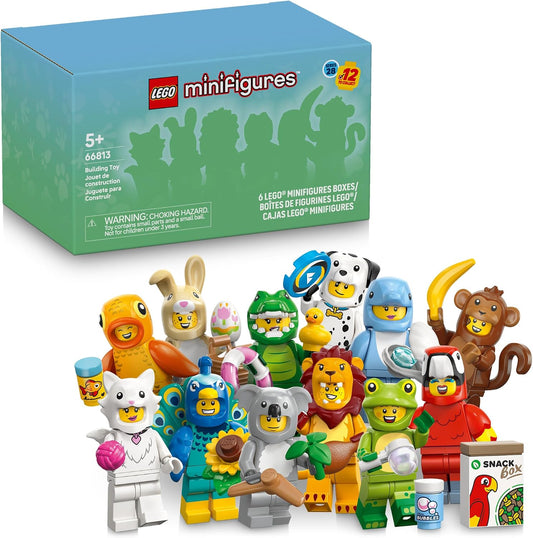 LEGO Minifigures Animal Series 28 Paquete de 6 66813 | Caja misteri...