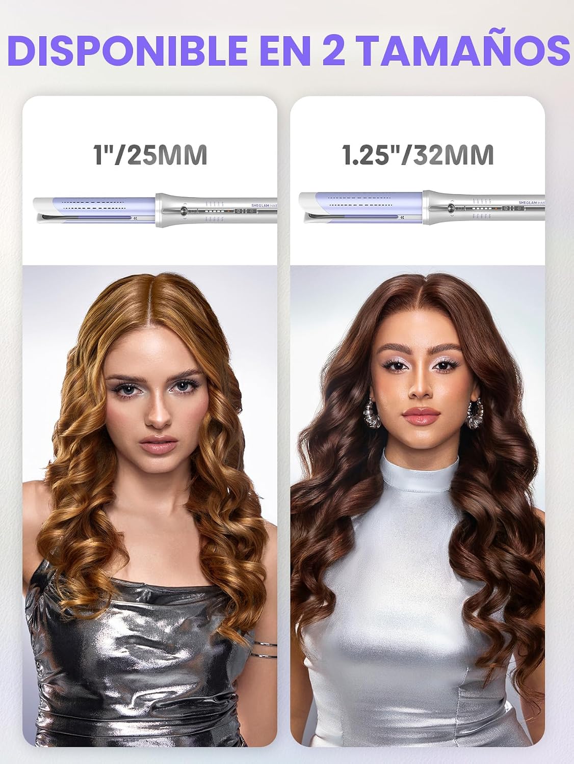 SHEGLAM One Touch Airflow Styler Pro Rotación automática 3.0 Tecnol...