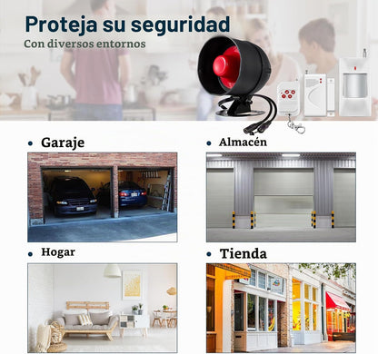 Sistema de alarma WiFi para el hogar, sistema de alarma inalámbrico...