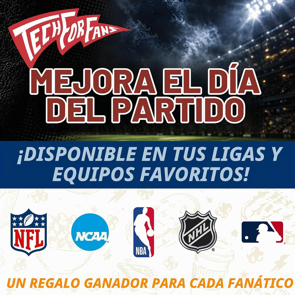 SOAR Soporte de carga inalámbrico unisex NFL y organizador de escri...