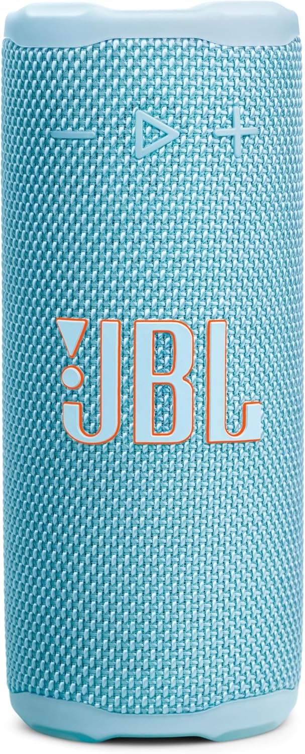 Altavoz Bluetooth portátil JBL Grip, resistente al agua, luz ambien...