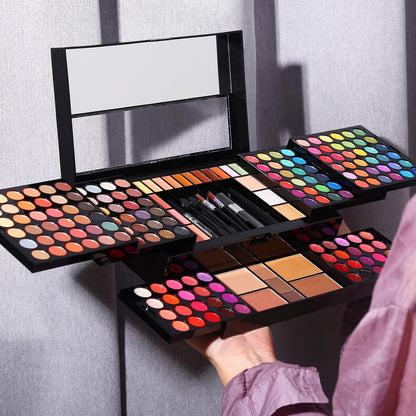 Kit de maquillaje profesional todo en uno para mujer, kit completo,...