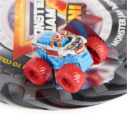 Monster Jam, Paquete de 12 camiones coleccionables mini misteriosos...