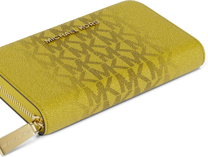 Michael Kors Jet Set - Estuche para tarjetas con cremallera pequeña...