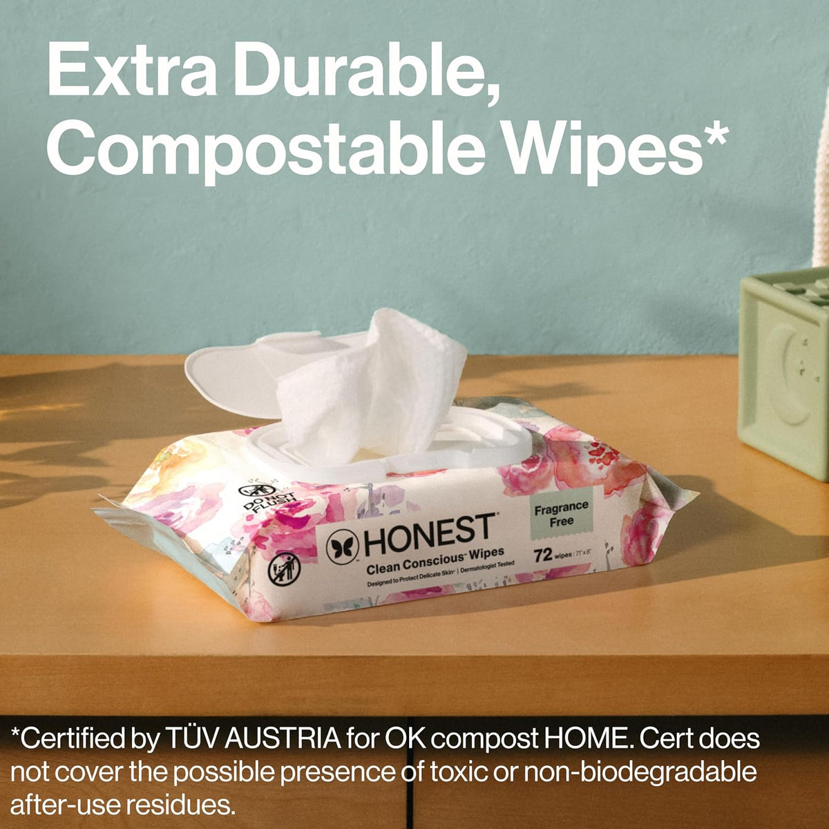 The Honest Company - Toallitas limpiadoras para bebé con 99% de agu...