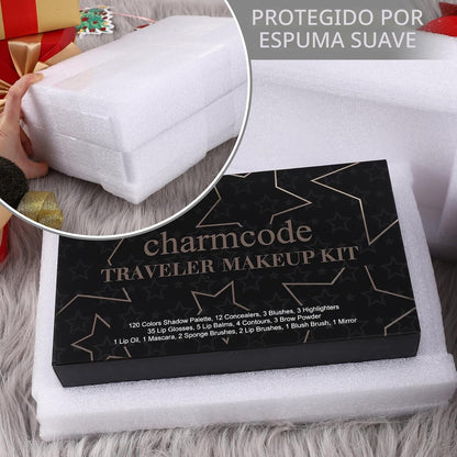 Kit de maquillaje profesional todo en uno para mujer, kit completo,...