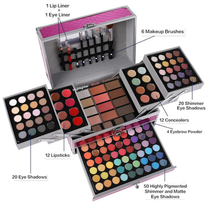 Kit Completo de Regalo de Maquillaje Todo en Uno para Mujeres y Niñ...