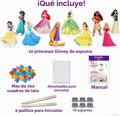 Skillmatics Poke-in Art - Princesas Disney, kit de manualidades de...