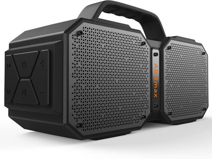 ABitmax Altavoz Bluetooth para exteriores, pico de 90 W, 35 H | Alt...