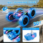 Zalneo Auto de Acrobacias con Control Remoto 4WD 360° Flip RC de Do...