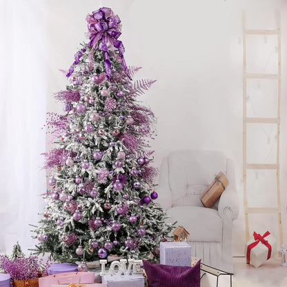 Wironlst Adornos de Bolas de Navidad Irrompibles Transparentes de P...