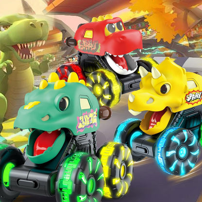 Monster Truck Toys Coches de dinosaurio, autos iluminados para niño...