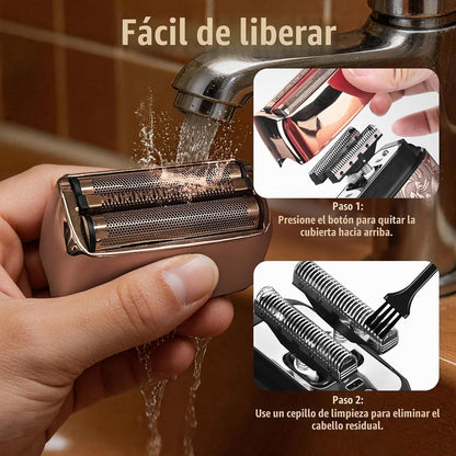 Ufree Juego de afeitadora y cortadora de pelo para barba, maquinill...