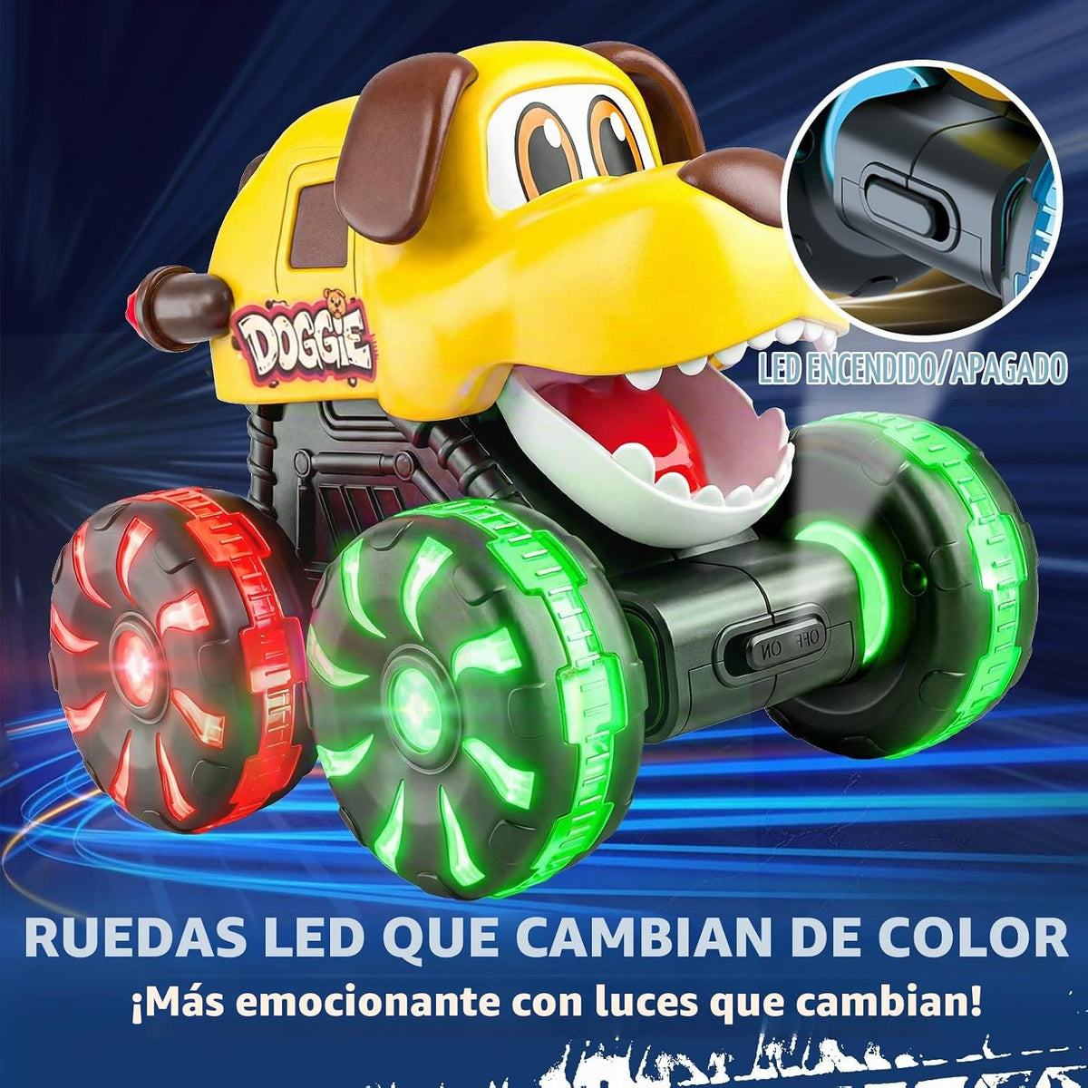 Tsomtto Press and Go Cars Monster Truck Animal Cars Juguetes para n...